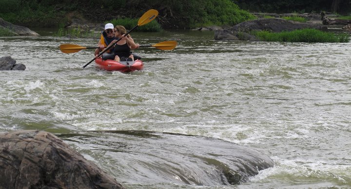 Blog: Lessons from kayaking:  Finding a way to be with fear
