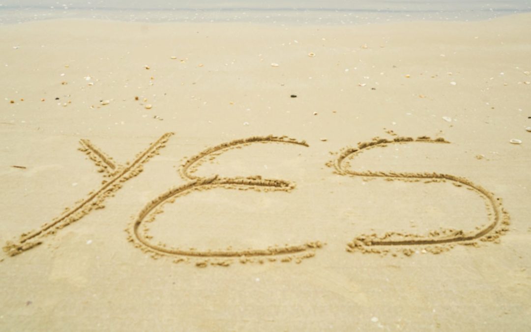 Blog: The Practice of Saying, “Yes”
