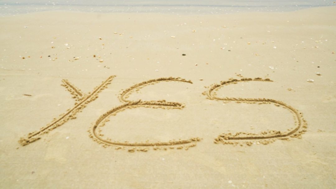 The Practice of Saying “Yes”