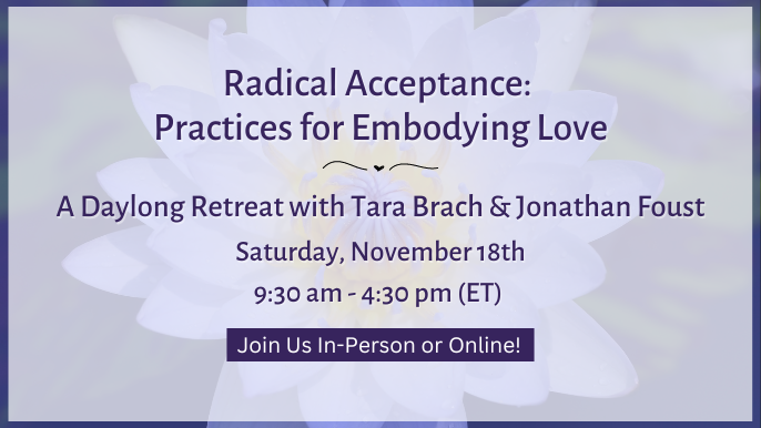 Radical Acceptance: Practices for Embodying Love – Daylong Retreat (In-Person or Online)
